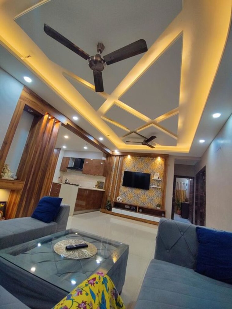Living Room, paramount-emotions 3 Bedroom 1520 Sq.Ft. Apartment In Sector 1 Greater Noida Greater Noida 10719538