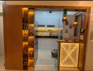 Kitchen in 3 BHK Apartment at Kolte Patil Western Avenue, Wakad – for Rent