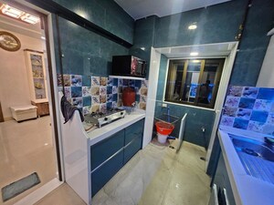 Kitchen in 3 BHK Apartment at Viceroy Savana, Kandivali East – for Rent