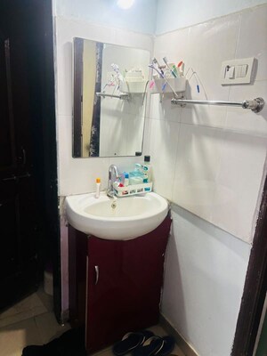 Bathroom in 1 BHK Apartment at Agarwal Sanskruti Darshan, Kasarwadi – for Rent