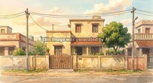  Independent House – Exterior View View at Patrunivalasa - for Sale