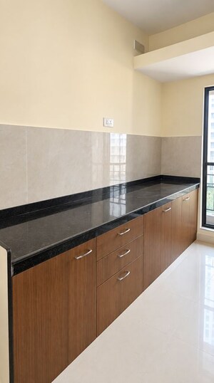 Kitchen in 2 BHK Apartment at Rustomjee Avenue D1, Virar West – for Rent