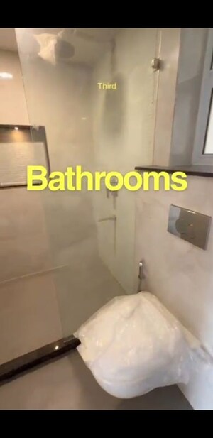 Bathroom in 3 BHK Builder Floor at TDI The Retreat, Sector 89 – for Rent