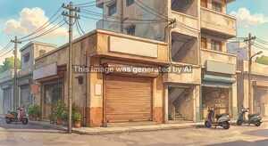  Shop – Exterior View View at Rahatani - for Sale