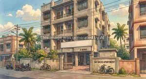  Apartment – Exterior View View at Vasai - for Sale
