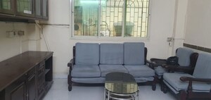 Living Room in 2 BHK Apartment at Krishna Villa Ghansoli, Ghansoli – for Rent
