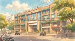  Office Space – Exterior View View at Narolgam - for Sale