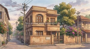  Independent House – Exterior View View at Hyderabad Road - for Sale