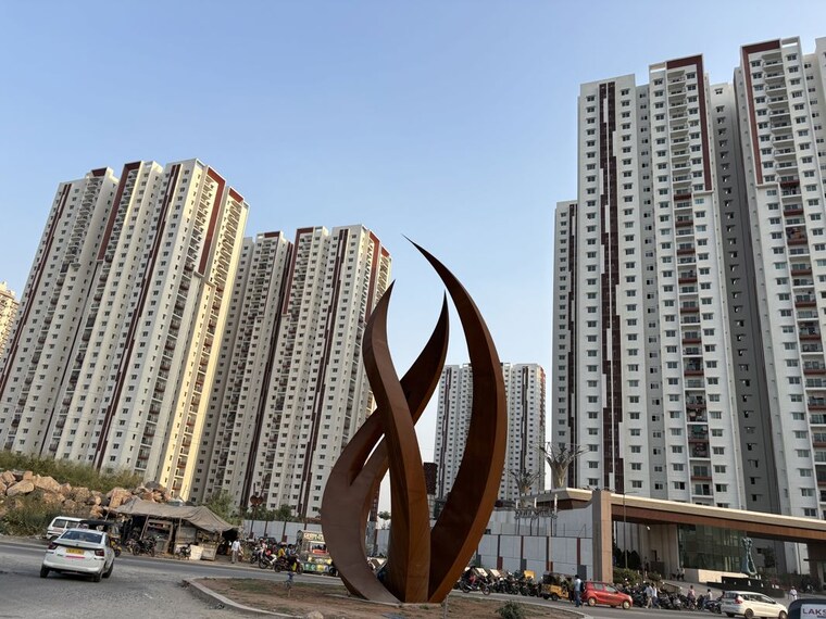 Exterior View, aparna-zenon 2.5 Bedroom 1600 Sq.Ft. Apartment In Puppalaguda Hyderabad 10719863