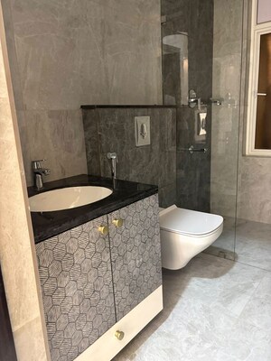 Bathroom in 2.5 BHK Apartment at Aparna Zenon, Puppalaguda – for Rent