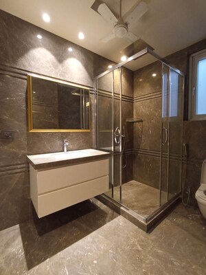 Bathroom in 4 BHK Builder Floor at Greater Kailash – for Rent