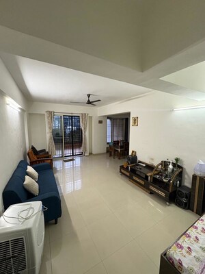 Living Room in 2 BHK Apartment at Shroff Serenade, Baner – for Rent
