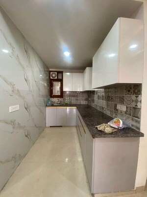 Kitchen in 3 BHK Apartment at Chattarpur – for Rent