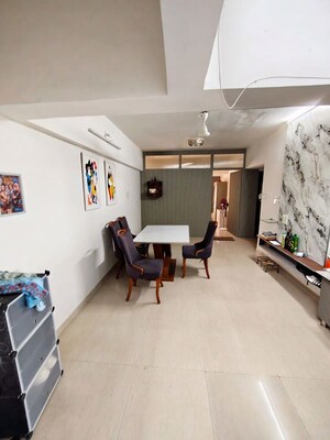Dining area in 2 BHK Apartment at Rustomjee Paramount, Khar West – for Rent