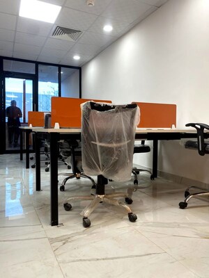 Team Area in  Office Space at Advant Navis Business Park, Sector 142 – for Rent