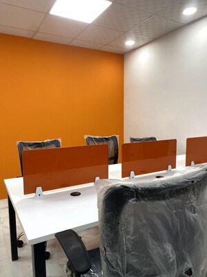 Team Area in  Office Space at Advant Navis Business Park, Sector 142 – for Rent