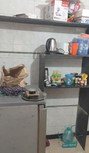 Kitchen in 1 BHK Apartment at Rebello Enclave MIDC, Andheri East – for Rent