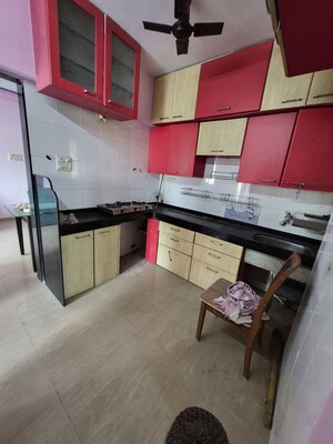 Kitchen in 2 BHK Apartment at Kamal Van CHS, Kandivali West – for Sale