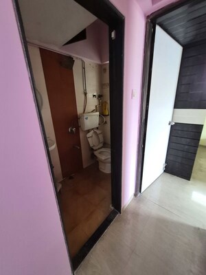 Bathroom in 2 BHK Apartment at Kamal Van CHS, Kandivali West – for Sale