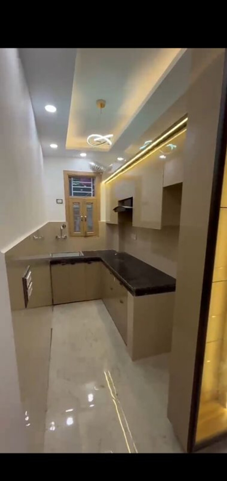 Kitchen, dwarka mor 2 Bedroom 495 Sq.Ft. Builder Floor In Dwarka Mor Delhi 10719995
