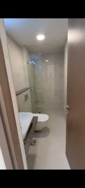 Bathroom in 2 BHK Apartment at Prestige Siesta, Mulund West – for Sale