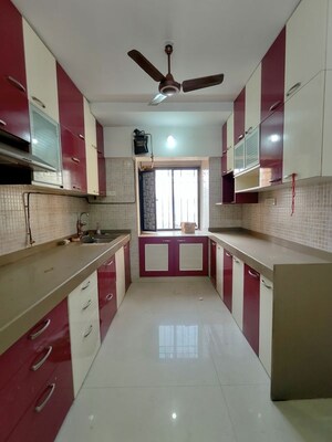 Kitchen in 2.5 BHK Apartment at Dosti Vihar, Samata Nagar – for Rent