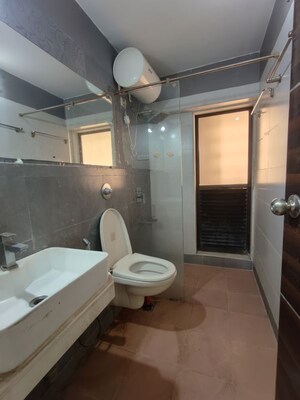 Bathroom in 2.5 BHK Apartment at Dosti Vihar, Samata Nagar – for Rent