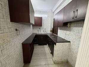 Kitchen in 2 BHK Builder Floor at Patel Nagar – for Rent