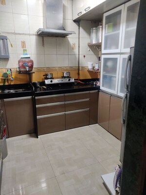 Kitchen in 1 BHK Apartment at Aangan CHS Ghansoli, Ghansoli – for Rent