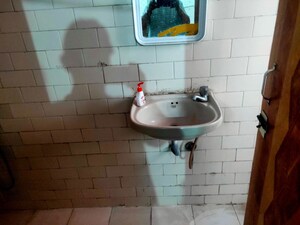 Bathroom in 2 BHK Apartment at Aangan CHS Ghansoli, Ghansoli – for Rent
