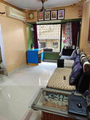 Living Room in 2 BHK Apartment at Aangan CHS Ghansoli, Ghansoli – for Rent