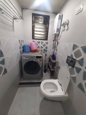 Bathroom in 2 BHK Apartment at Gami Eva, Ghansoli – for Rent