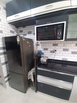 Kitchen in 2 BHK Apartment at Gami Eva, Ghansoli – for Rent