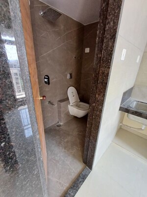 Bathroom in 2 BHK Apartment at Gami Eva, Ghansoli – for Rent