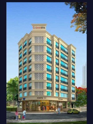 2 BHK Apartment – Exterior View View at Gami Eva, Ghansoli - for Rent