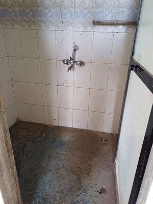 Bathroom in 1 BHK Apartment at Gami Shree Manoshi Complex, Ghansoli – for Rent
