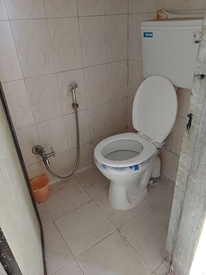 Bathroom in 1 BHK Apartment at Gami Shree Manoshi Complex, Ghansoli – for Rent
