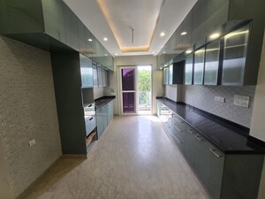 Kitchen in 3 BHK Builder Floor at Pushpanjali Enclave – for Rent