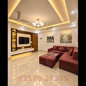 Living Room in 3 BHK Builder Floor at Noida Extension – for Sale