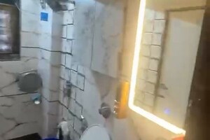 Bathroom in 2 BHK Apartment at Poonam Park CHS, Lalbaug – for Sale