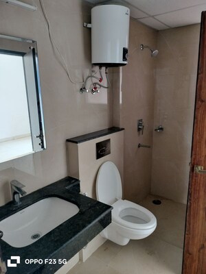 Bathroom in 4 BHK Apartment at Rishita Manhattan, Gomti Nagar – for Rent