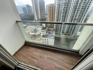Balcony in 2 BHK Apartment at Sheth Avalon, Laxmi Nagar – for Rent