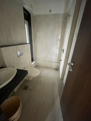 Bathroom in 2 BHK Apartment at Sheth Avalon, Laxmi Nagar – for Rent