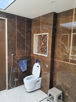 Bathroom in 4 BHK Apartment at Brahma Suncity, Wadgaon Sheri – for Sale