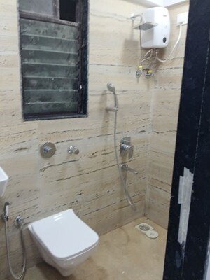 Bathroom in 2.5 BHK Apartment at DGS Sheetal Regalia, Borivali East – for Rent