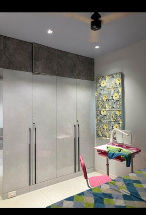 Bathroom in 3 BHK Apartment at Rajapushpa Regalia, Kokapet – for Rent