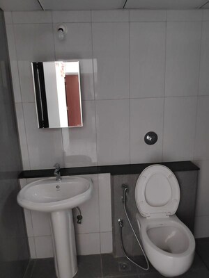 Bathroom in 3 BHK Apartment at Purva Palm Beach, Hennur Road – for Rent