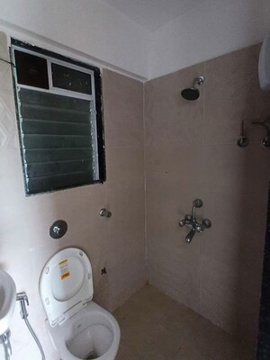 Bathroom in 1 BHK Apartment at DGS Sheetal Tapovan, Malad East – for Rent