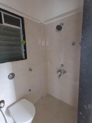 Bathroom in 1 BHK Apartment at DGS Sheetal Tapovan, Malad East – for Rent
