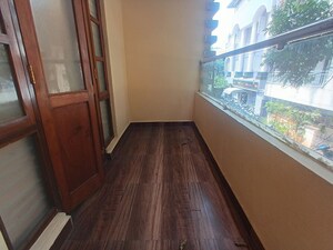 Balcony in 3 BHK Apartment at Frazer Heights, Frazer Town – for Rent